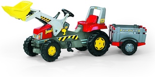 Rolly junior šlapací traktor lžíce + vlek 811397